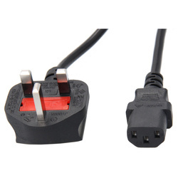 Używany kabel zasilający do PC Typ G (UK)