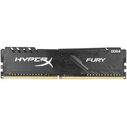 Używana Pamięć DDR4 4GB DIMM Fury HyperX Czarna