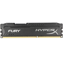 Używana Pamięć DDR3 4GB DIMM Fury HyperX Czarna