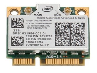 Karta Wi-Fi Intel® Centrino® Advanced-N 6205, 62005ANHMW