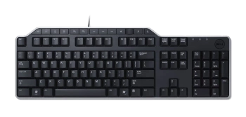 Używana Klawiatura Przewodowa Dell KB522p Czarno - Srebrna