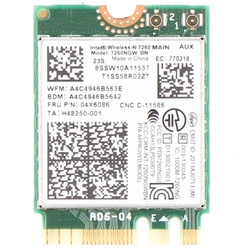Używana Karta WiFi Intel Wireless-N 7260NGW