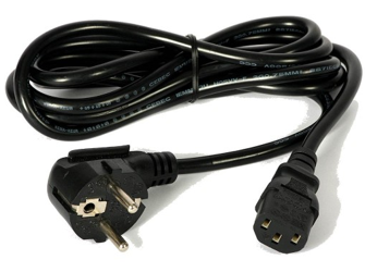 Używany kabel zasilający do komputera PC