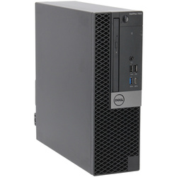 Komputer Dell Optiplex 7050 SFF i5-7600 16 GB 256 SSD AMD Radeon HD 8830M 2GB W10Pro A-