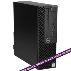 Komputer Dell Optiplex 3050 SFF i3-6100 8 GB 256 SSD + 500 HDD W10Pro A-