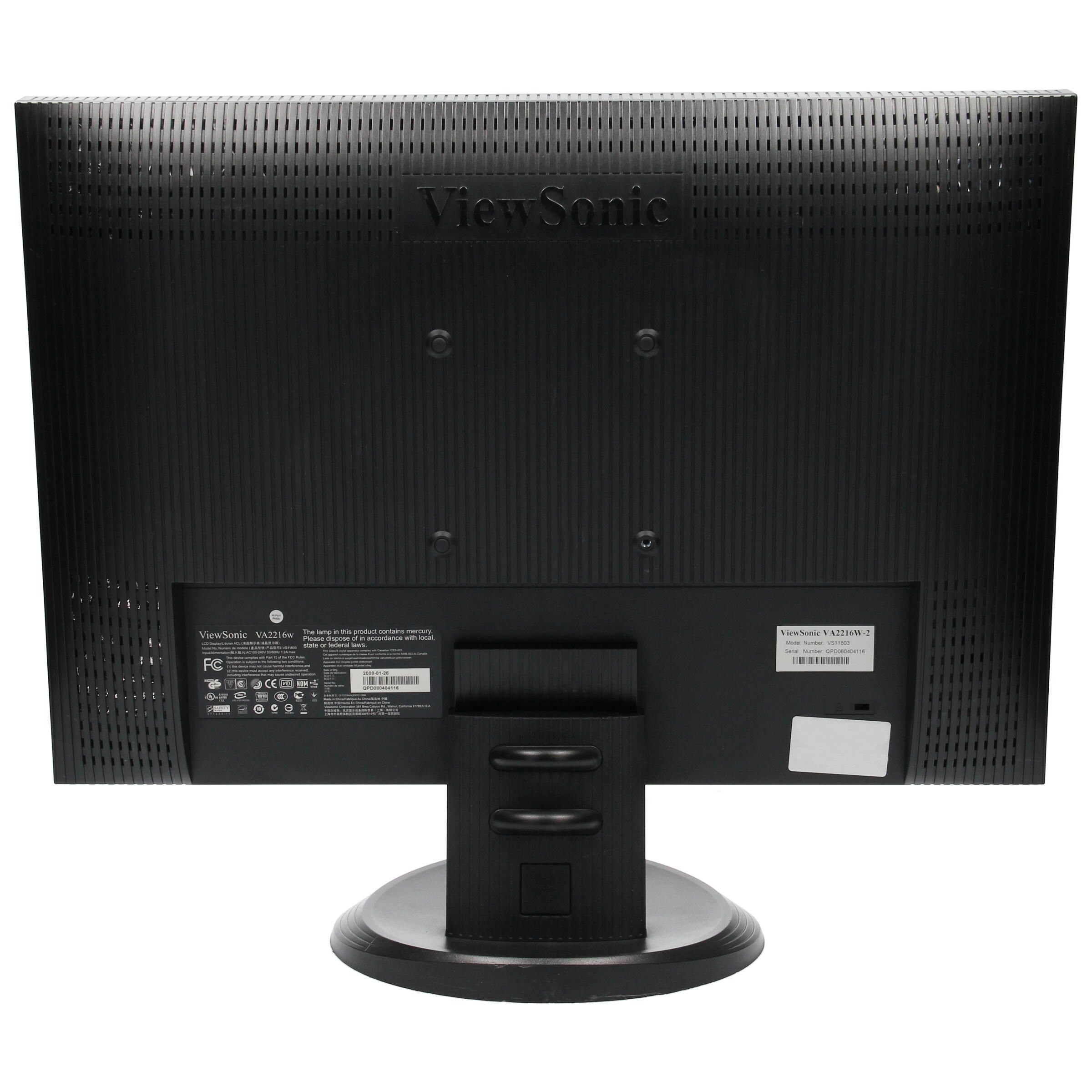 Как разобрать монитор viewsonic va2216w