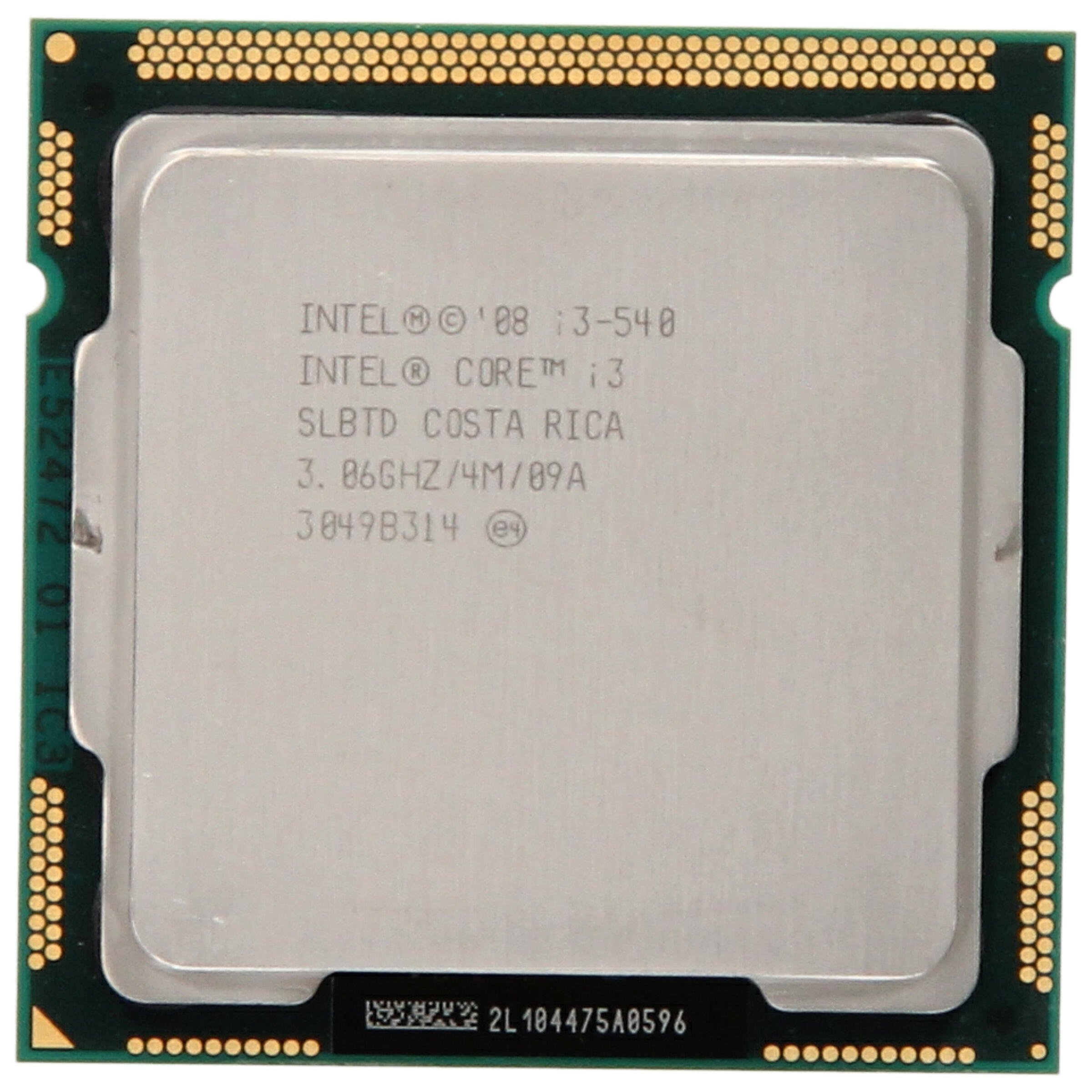 Сравнение процессоров intel i3 540