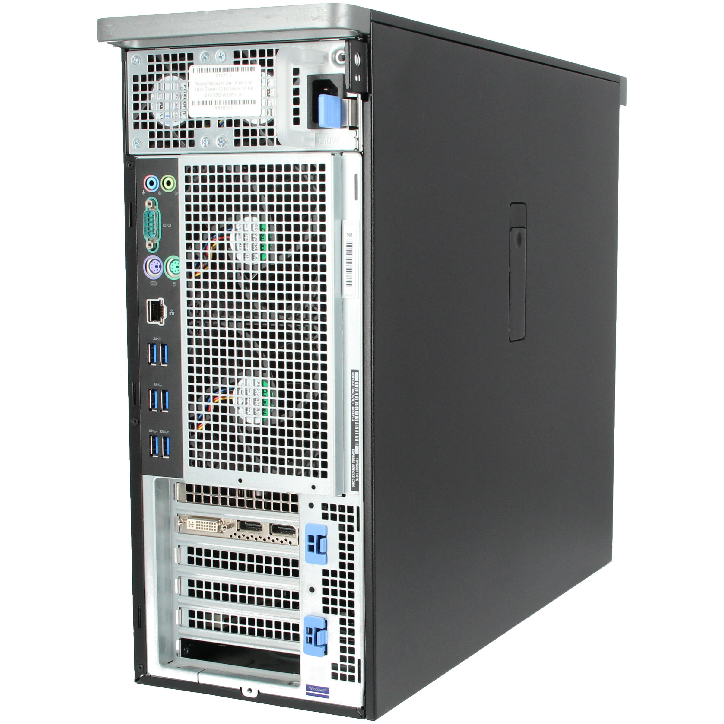 Stacja Robocza Dell Precision 7820 Tower Silver 4114 16 GB 480 SSD