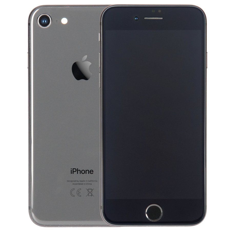 Apple iPhone 8 2 GB 64 GB 4,7" 1334x750 (DOTYK) iOS SPACE GRAY A + szkło hartowane i etui silikonowe
