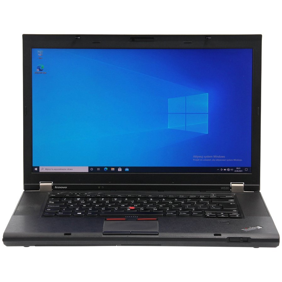 Laptop Lenovo ThinkPad W530 i7-3820QM 16 GB 480 SSD 15,6" FHD W7Pro A- S/N: R9VKRN8