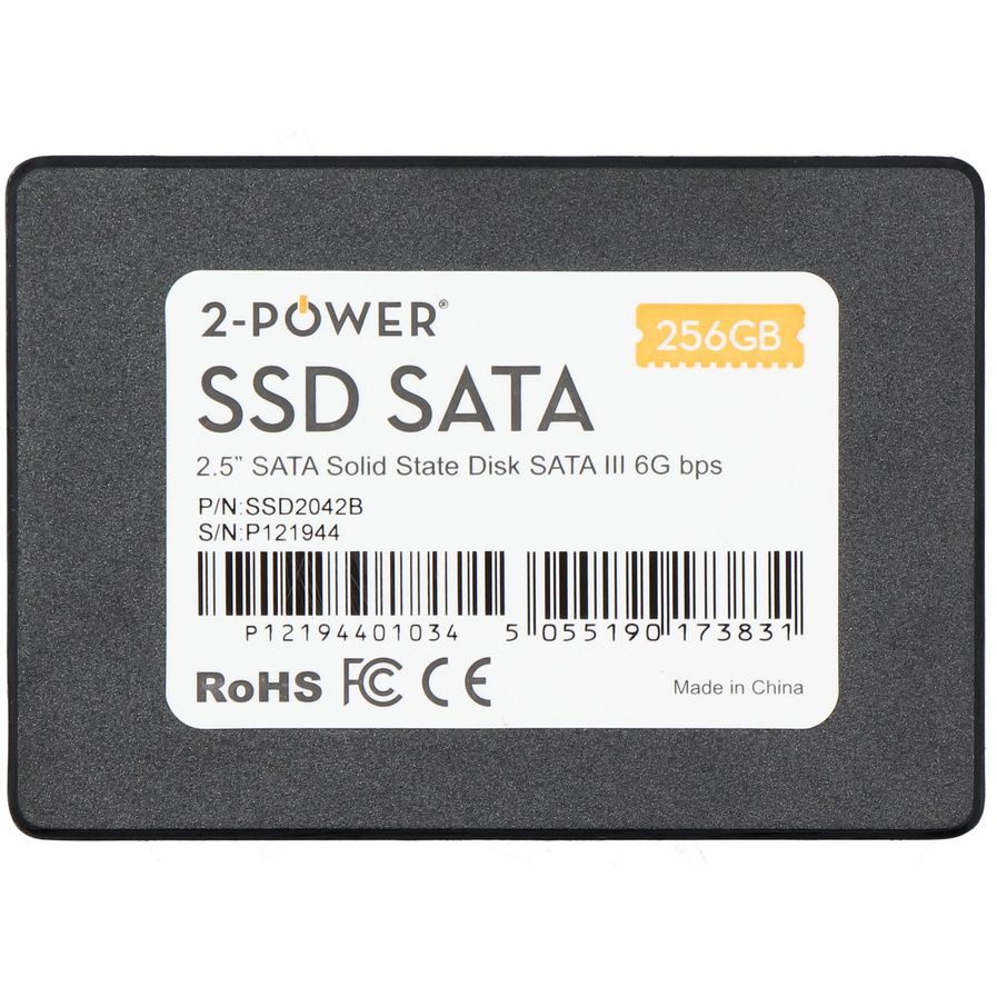 Nowy Dysk Twardy 2-POWER 256GB SSD 2,5"