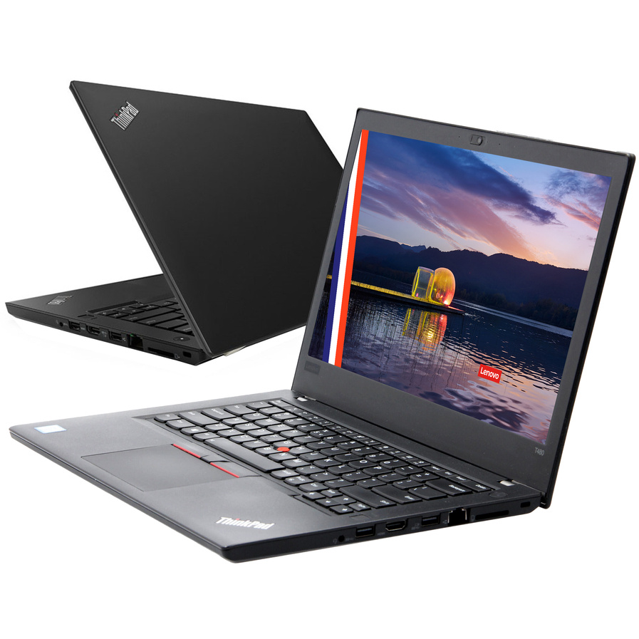 Odnowiony Laptop Lenovo ThinkPad T480 i5-8350U 16 GB 512 SSD 14" FHD W11Pro